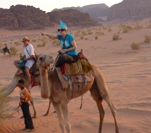 On a camel