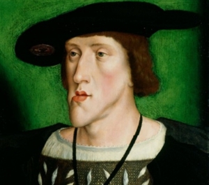 Charles V with Habsburg Jaw